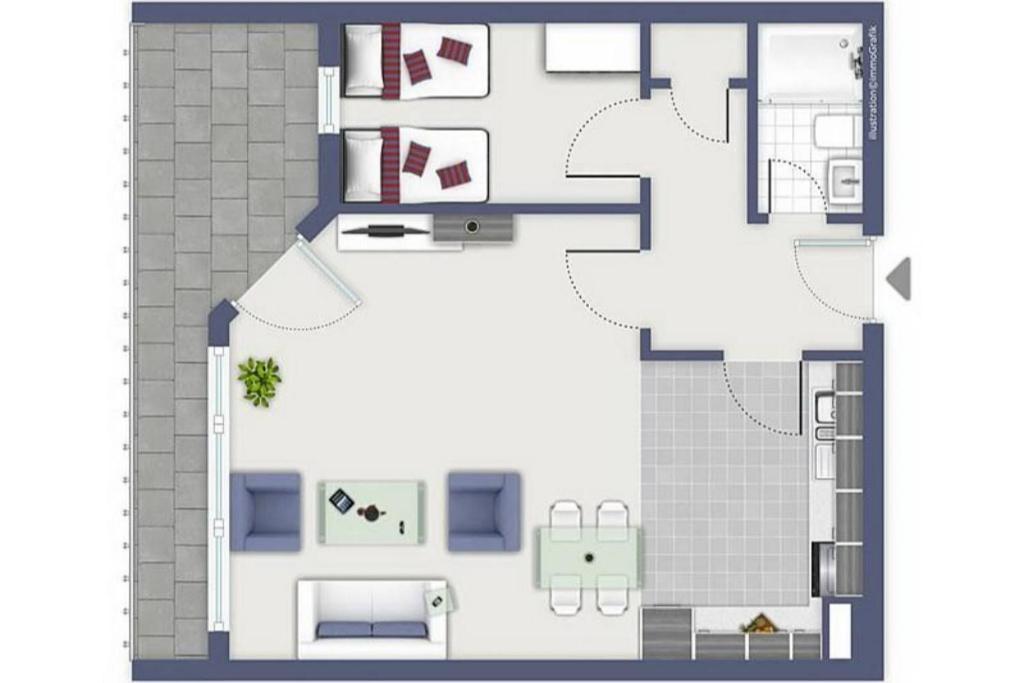 Strandhotel Wohnung 43 Dahme  Eksteriør bilde